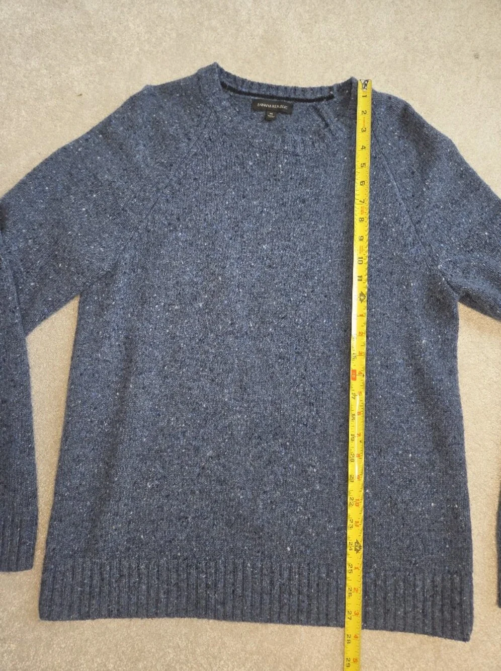 Banana Republic Men's Navy Crewneck Sweater Size Medium